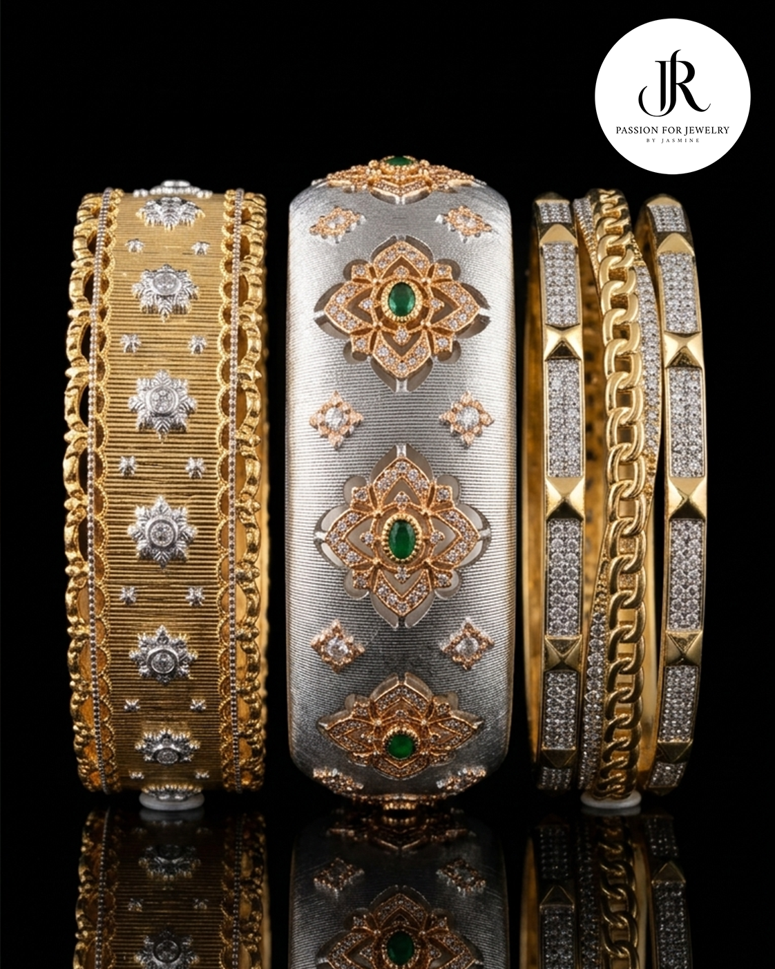 Covenant Stack Bangles Trio Set
