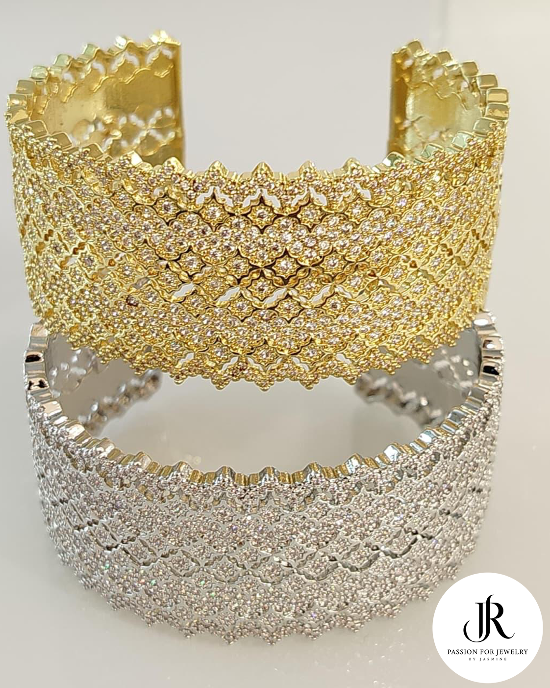 Sun and Moon Cuff Set