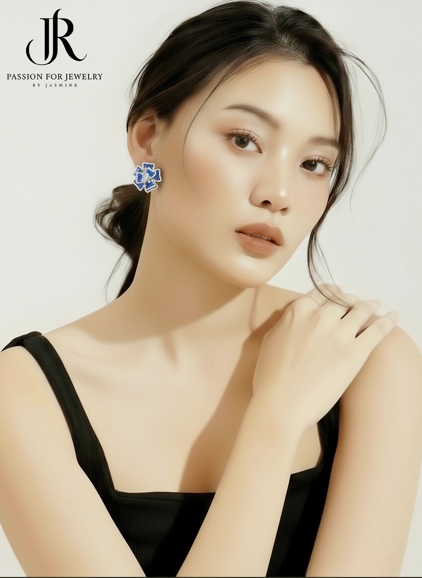 The Sapphire Earrings (Invisible Collection)