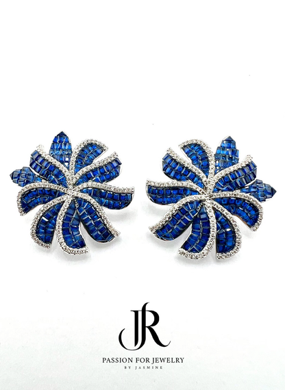 Blue Earrings (Invisible Collection)
