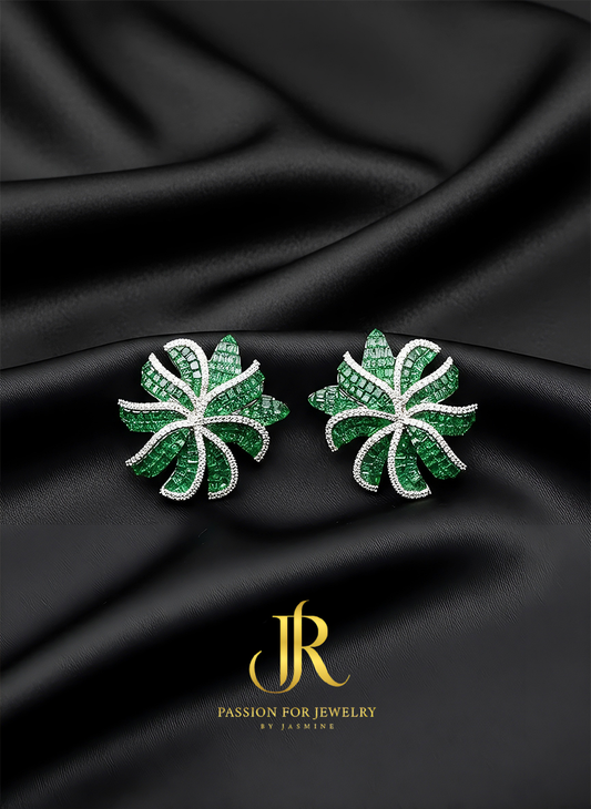 Intense Bloom Stud Earrings (Invisible Collection)