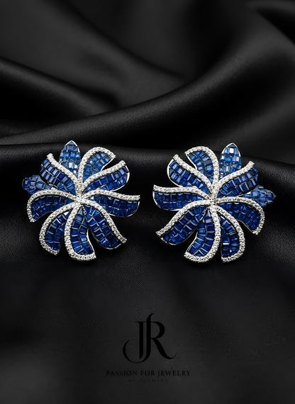 Blue Earrings (Invisible Collection)